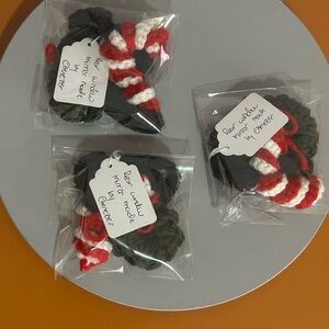 Crochet Christmas Mirror/ Tree Hangers